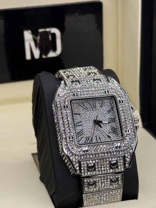 Cartier Iced Silver Stone