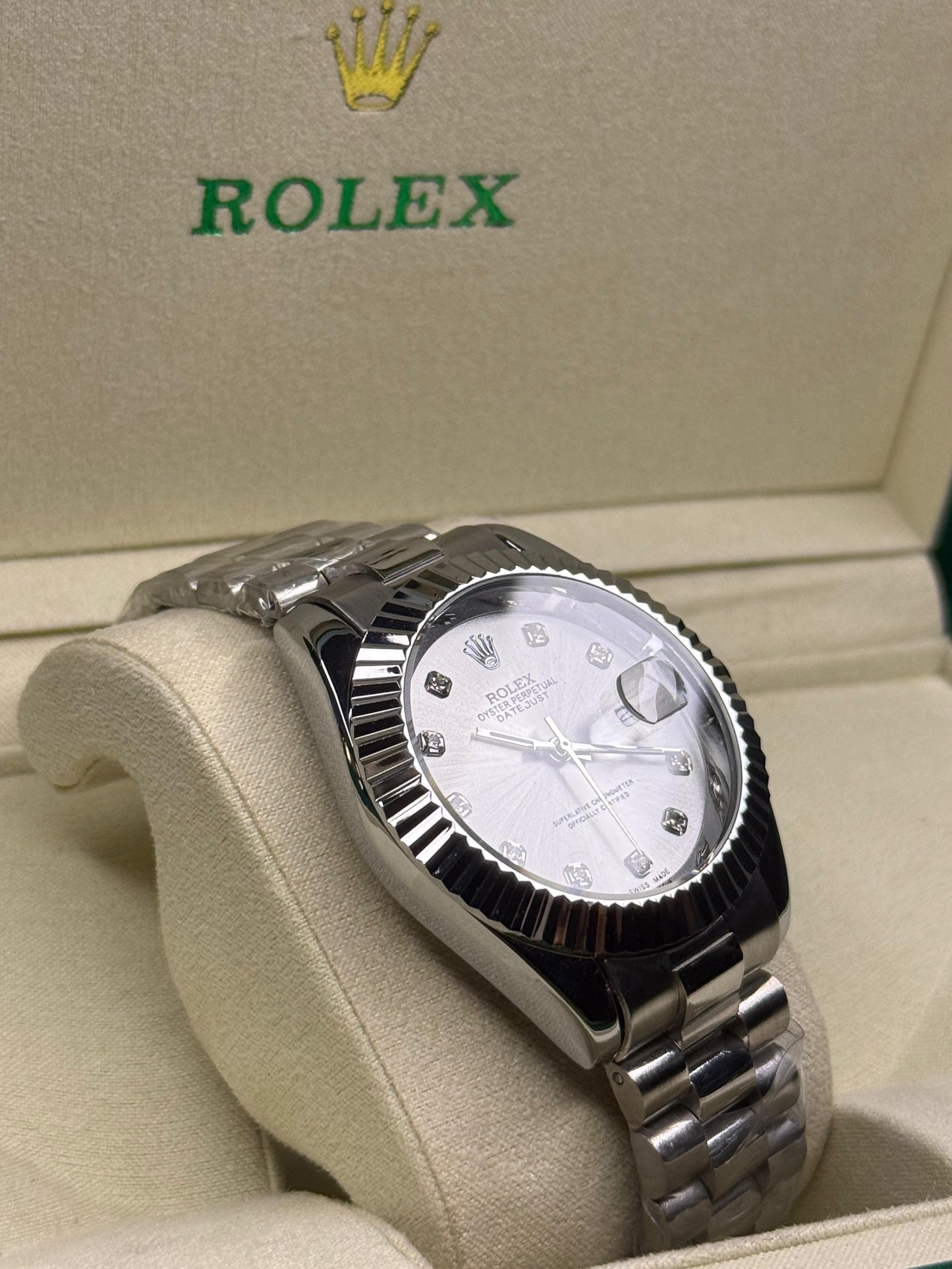 Rollie silver Dial