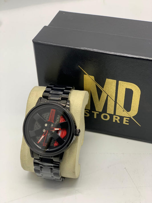 Car Rim Rotating Dial (Black)