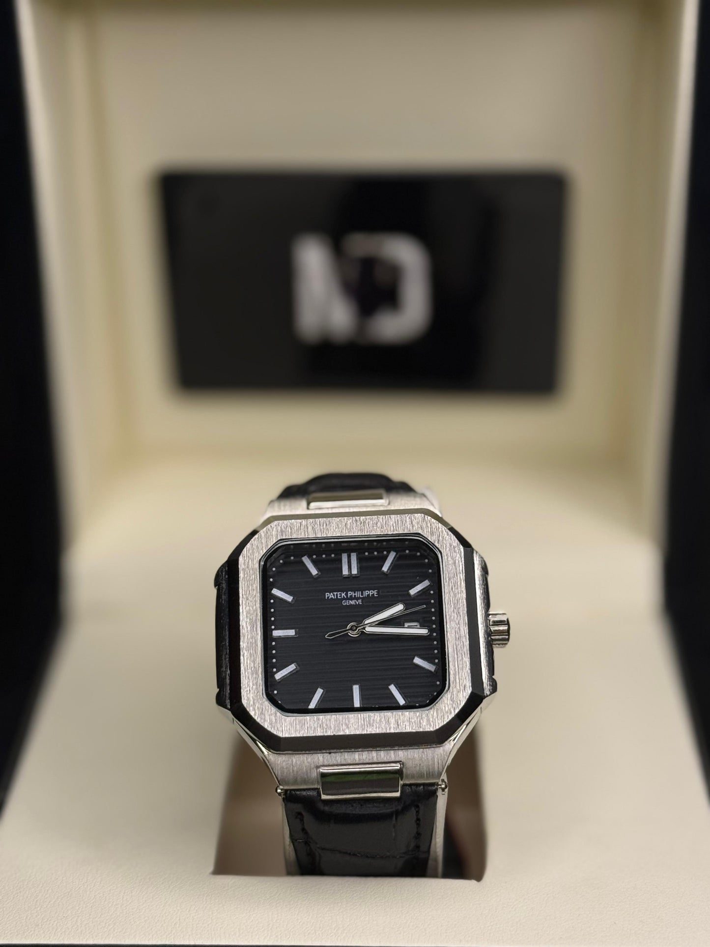 Patek phillipe Square Leather straps