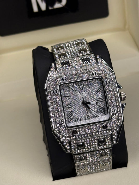 Cartier Iced Silver Stone