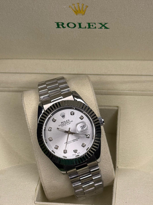 Rollie silver Dial