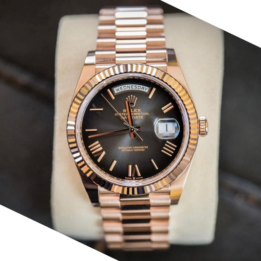Rollie Rose Gold Day-Date