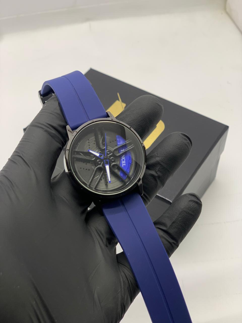 Car rim rotating dial