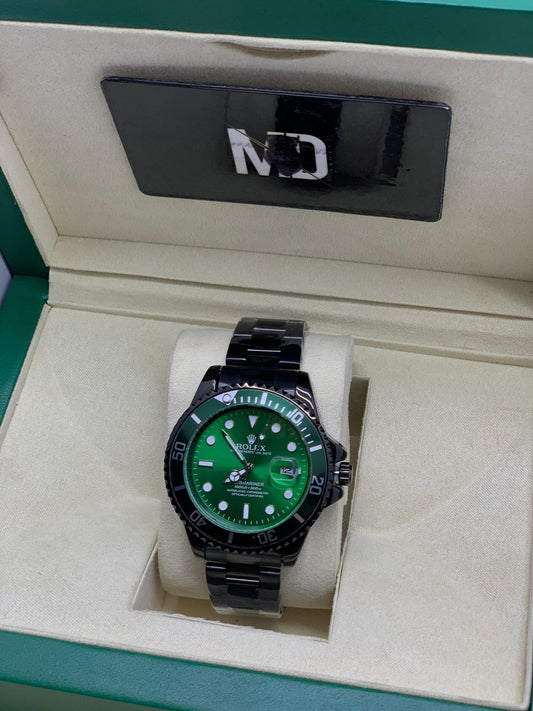 Rollie Submariner green signature